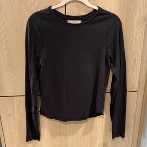 free people (we the free) black long sleeve